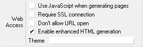 Enhanced HTML