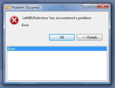 Errors, Errors, Errors