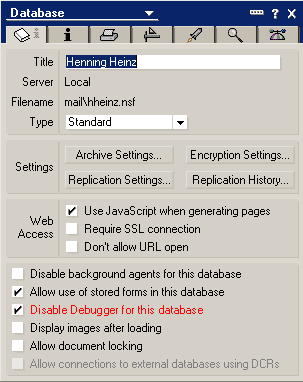 Notes Debugger